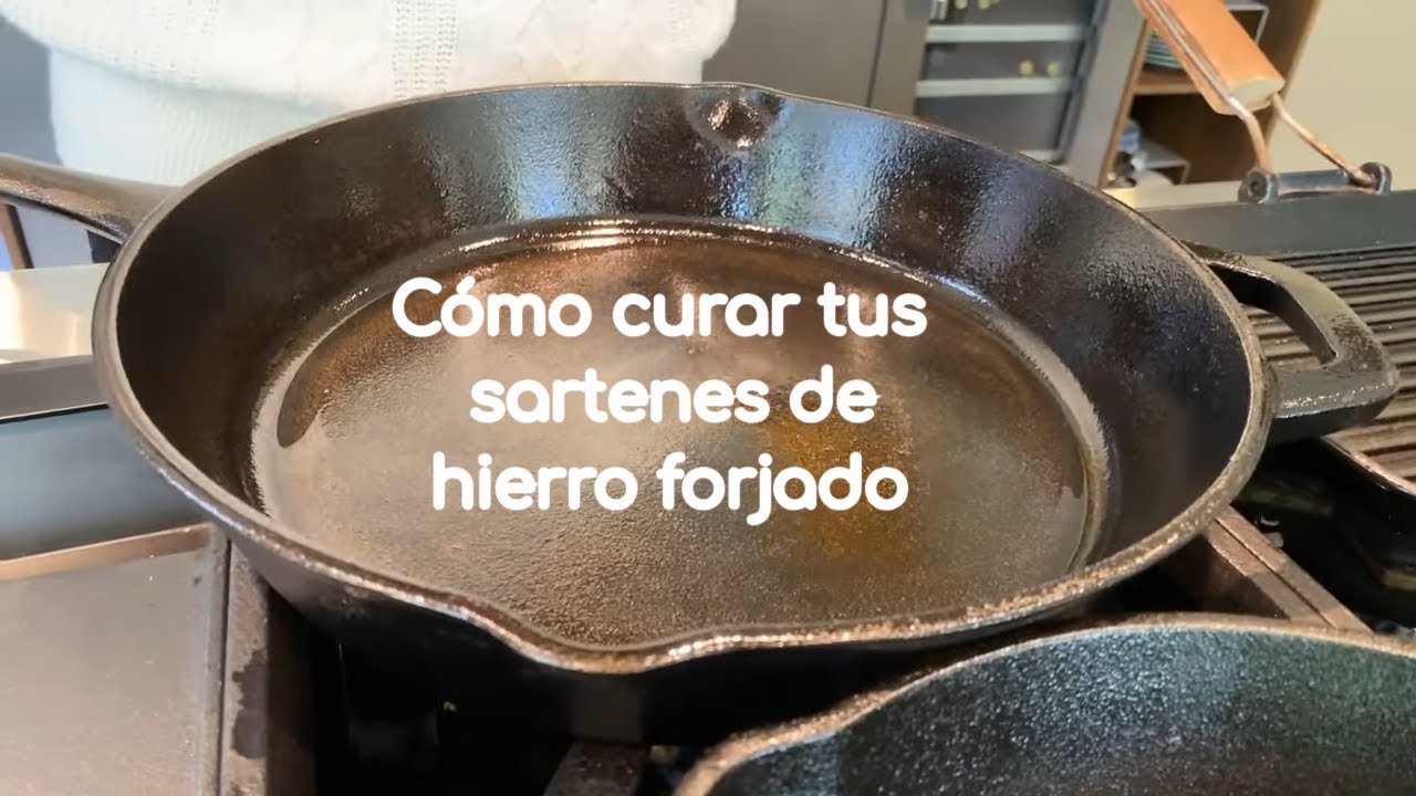Cómo cuidar su sartén de hierro fundido